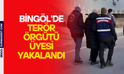 Bingöl'de Terör Örgütü Üyesi Yakalandı, Tutuklandı