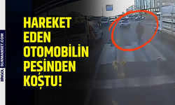 Hareket Eden Otomobilin Peşinden Koştu!