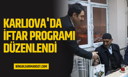 Karlıova'da İftar Programı Düzenlendi