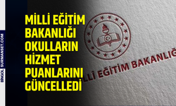 Milli Eğitim Bakanlığı Okulların Hizmet Puanlarını Güncelledi