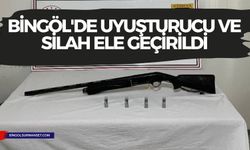 Bingöl'de Uyuşturucu ve Silah Ele Geçirildi