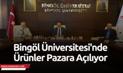 Bingöl Üniversitesi'nde Ürünler Pazara Açılıyor