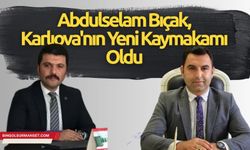Abdulselam Bıçak, Karlıova'nın Yeni Kaymakamı Oldu