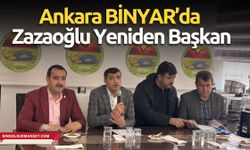Ankara BİNYAR’da Güven Yeniden Zazaoğlu’na