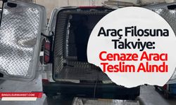 Araç Filosuna Takviye: Cenaze Aracı Teslim Alındı