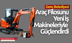 Genç Belediyesi Araç Filosunu Yeni İş Makineleriyle Güçlendirdi