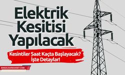 Bingöl'de 8 Saate Varan Kesintiler Yaşanacak