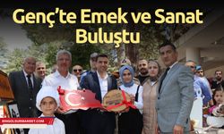 Genç’te El Emeği Sergisine Yoğun İlgi