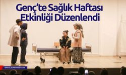 Genç’te Sağlık Haftası Etkinliği Düzenlendi
