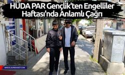 HÜDA PAR Genç İlçe Gençlik Kolları’ndan Engelliler Haftası’na Duyarlılık Çağrısı