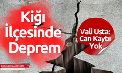 Bingöl Kiğı’da 4.3’lük Deprem
