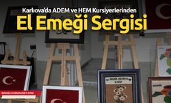 Karlıova’da ADEM ve HEM Kursiyerlerinden El Emeği Sergisi
