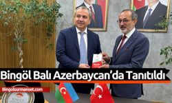 Coğrafi İşaretli Bingöl Balı Bakü’de Sahne Aldı