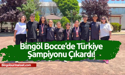 Bingöl Bocce’de Türkiye Şampiyonu Çıkardı!