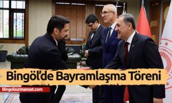 Bingöl’de Bayramlaşma Töreni