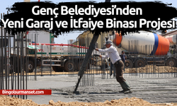Genç Belediyesi’nden Yeni Garaj ve İtfaiye Binası Projesi