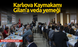 Karlıova Kaymakamı Gilan’a Veda Programı Düzenlendi