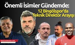 Önemli İsimler Gündemde: 12 Bingölspor’da Teknik Direktör Arayışı