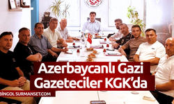 Azerbaycanlı Gazi Gazeteciler KGK’da