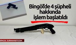 Bingöl’de 4 şüpheli hakkında işlem başlatıldı