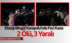 Elazığ-Bingöl Karayolu’nda Feci Kaza: 2 Ölü, 3 Yaralı