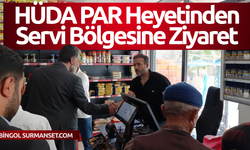 HÜDA PAR Heyetinden Servi Bölgesine Ziyaret