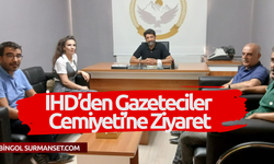 İHD’den Gazeteciler Cemiyeti’ne Ziyaret