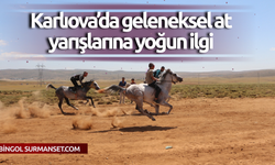 Karlıova’da geleneksel at yarışlarına yoğun ilgi