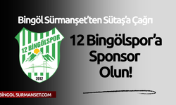 Bingöl Sürmanşet’ten Sütaş’a Çağrı: 12 Bingölspor’a Sponsor Olun!