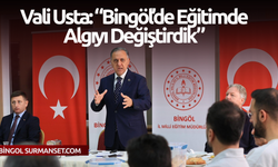 Vali Usta: “Bingöl’de Eğitimde Algıyı Değiştirdik”