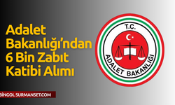 Adalet Bakanlığı’ndan 6 Bin Zabıt Katibi Alımı