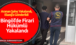 Bingöl’de Hükümlü Yakalandı!
