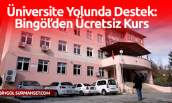 Üniversite Yolunda Destek: Bingöl’den Ücretsiz Kurs