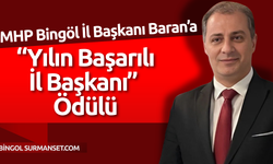MHP Teşkilatlarından Osman Zeki Baran’a Büyük Onur: “Yılın En Başarılı İl Başkanı” Seçildi