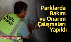 Parklarda Bakım ve Onarım Çalışmaları Yapıldı
