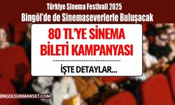 Türkiye Sinema Festivali 2025 Bingöl’de de Sinemaseverlerle Buluşacak