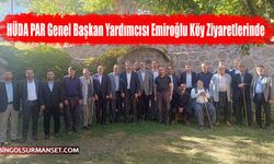 HÜDA PAR Genel Başkan Yardımcısı Emiroğlu Köy Ziyaretlerinde