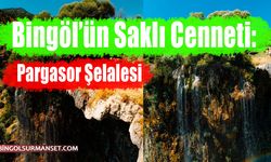 Bingöl’ün Saklı Cenneti: Pargasor Şelalesi
