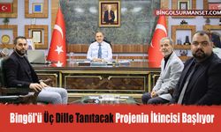 Bingöl'ü Üç Dille Tanıtacak Projenin İkincisi Başlıyor