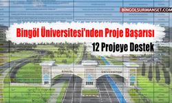 Bingöl Üniversitesi'nden Proje Başarısı: 12 Projeye Destek