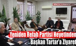 Yeniden Refah Partisi Heyetinden Başkan Tartar’a Ziyaret