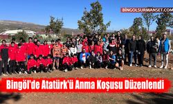 Bingöl'de Atatürk'ü Anma Koşusu Düzenlendi