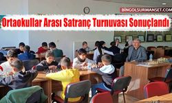 Bingöl’de Ortaokullar Arası Satranç Turnuvası Sonuçlandı