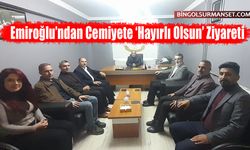 Emiroğlu’ndan Cemiyete ‘Hayırlı Olsun’ Ziyareti