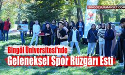 Bingöl Üniversitesi'nde Geleneksel Spor Rüzgârı Esti
