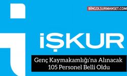 Genç Kaymakamlığı’na Alınacak 105 Personel Belli Oldu