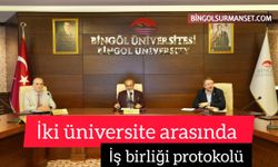 İki üniversite arasında iş birliği protokolü