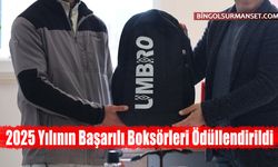 2025 Yılının Başarılı Boksörleri Ödüllendirildi