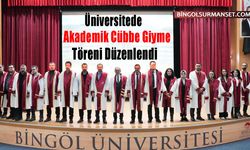 Üniversitede Akademik Cübbe Giyme Töreni Düzenlendi