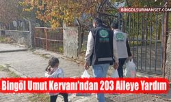 Bingöl Umut Kervanı’ndan 203 Aileye Yardım